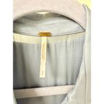 Free People  Long Sleeve Button-Up Shirt with Layered Vest Blue Women's Size S/P Photo 2