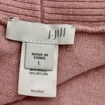 J Jill Size L Baby Pink Wool Blend Open Cardigan Sweater Packable Size L Photo 4