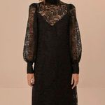 Farm Rio  Lace Tie Belt Long Sleeve Dress S Photo 3