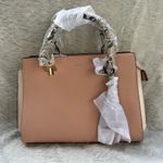 ALDO Aferrandraa blush pink handbag bone white and snakeskin accents Photo 0