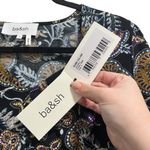 Ba&sh NEW NWT  Volver Gathered Floral Print Crepe Mini Dress Photo 9