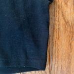 ZARA black high neck cropped  cotton tank top Photo 4