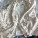 Lush Clothing Lush Pink Floral Lace Trim Tank Top Photo 5