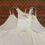 Under Armour WHITE MESH ATHLETIC TANK Photo 3