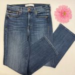 AYR  The Pop Straight Leg High Rise Medium Dark Wash Icon Photo 6