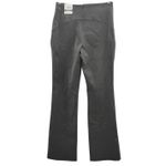 ZARA NWT Flare Fit Pants Trousers Gray Zip Pockets Work Career Size Medium Photo 1