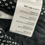 Anthropologie  Slim Fit Pant 0 Black Micro Dot Rockabilly Goth Pinup Vintage Photo 4