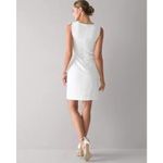 White House | Black Market NWT WHBM Shift Dress With Ruffle Detail size medium Photo 3