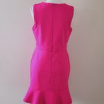 Loft  fuchsia barbiecore scuba sheath dress size 10p Photo 6