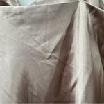 Birdy Grey ‎ Lisa Shiny Satin Cowl Neck Sleeveless Midi Dress in Taupe Sz L NEW Photo 11