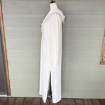 Z Supply Ruffle Hoodie Dress in Cloud Dancer Photo 5