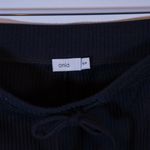 Onia Lounge Cotton Ribbed Knit Stretch Mid Rise Ankle Crop Jogger Pants Leggings Photo 1