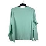 Athleta  Uptempo Ribbed Henley Top Mint Green Long Sleeve Stretch Women’s 3X Photo 4