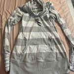 Lululemon Striped Ponytail On Pullover Sweatshirt Photo 0