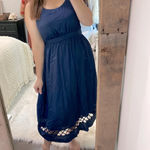 As You Wish AS u wish navy blue maxi dress size XLarge Photo 1