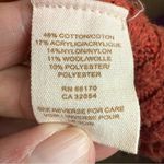 Free People Free‎ People Size Large Wool Blend Terracotta Long Boho Lagenlook Cardigan Photo 4