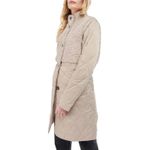 Barbour NWT Melby Teddy Quilted Coat in Oat Ancient Size 10 Photo 1