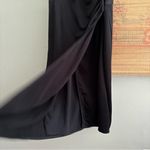 ALLSAINTS Cadia Black Off the Shoulder Wrap Dress Photo 7