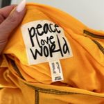 Peace Love World  Yellow “I Love Game Day” Long Sleeve T-shirt Size XS Photo 8