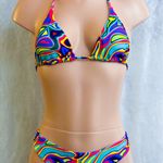 Boutique , Multi-Colored, Abstract, Bikini Set Photo 0