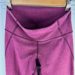 Lululemon Athletic Leggings Garnet Size 4 Mid-Rise Tight Yoga Workout Pilates Photo 4