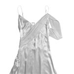 For Love & Lemons White Satin James Maxi Dress Women’s US S Photo 1