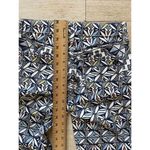 Tory Burch  Acoma Print Cropped Skinny‎ Jeans Riviera Blue Size 25 Photo 5