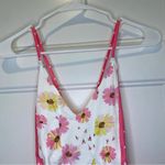 Love Shack Fancy Bright Peony Pink Multi Mix Print Shailee One Piece Swimsuit XS Photo 6