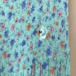 Aeropostale NWT  Women’s Mint Green Floral Tank Leg Slit Open Back Midi Dress Photo 2