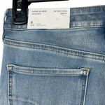 American Eagle  SZ 8 X-Long Super Hi-Rise Jegging Jeans Distressed Stretch Zip Photo 8