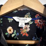 Tru Luxe Jeans Floral Boho Button Down Blouse Sz S Blue Photo 3
