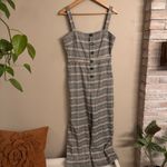 CUPCAKES +‎ CASHMERE Willa Plaid Jumpsuit Black Size 8 Photo 1