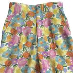 ZARA NWOT  Satin Effect High Waist Floral Pants Size XS Photo 6