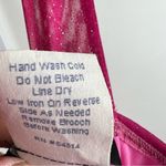 B Darlin Vintage B. Darlin Pink Sparkle Dress with Bling Brooch Y2K Barbiecore Homecoming Photo 5