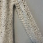 Garage ⭐️ cream colored cable knit long sleeve sweater dress size XS-S Photo 11