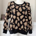 Michael Kors  Crewneck Soft Dark Camel Sweater Fur Velour-Blend Size XXL NWT $155 Photo 7