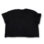 Buck Mason Crop Top T Shirt Womens XL Black Crew Neck Short Sleeve Photo 1