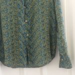 Max Studio FINAL MARKDOWN  mosaic look silk blouse small Photo 1