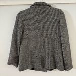 Loft Ann Taylor  herringbone double breasted short wool blend peacoat Sz MP Photo 7