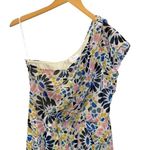 MM Couture by Miss Me One Shoulder Chiffon Floral Geometric Pattern Dress Size M Photo 1