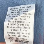 Fresh Produce  blue floral knit stretch ruched V neck short sleeve midi dress Photo 6