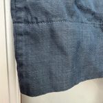 Kate Spade  Saturday Classic Smokey Blue Linen Blend Blouse Size XS Photo 4