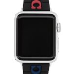 Coach Ladies' Multi-Color Rubber Apple Watch Strap Photo 4
