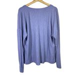 Tommy Bahama  Women Sz XL Sea Cove Island Soft Ribbed Sweater Top Blue V-Neck‎ Photo 1