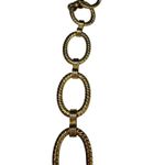 Nine & Co. Gold Chain Link Belt Adjustable 32"–43" Statement Metal Belt Photo 2