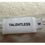 Talentless : cropped long sleeve tee off white Photo 3