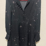 ALC Frank A.L.C. Silk Constellation Star Pattern Mini Dress Size 4 Photo 0