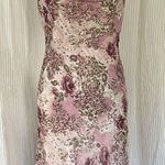 Y2k 90s Womens Pink Floral Ethereal Fairy Coquette Grunge Whimsigoth Dress Sz M Size M Photo 0