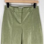 Avec Les Filles  Sage Green Soft‎ Faux Leather High Rise Straight Leg Pants XS Photo 2