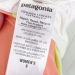 Patagonia  Women's Sideshore Tankini Tank Top Orange Yellow Neon 77245 Size Small Photo 8
